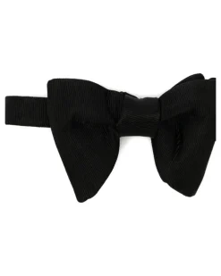 Fliege aus Grosgrain - Schwarz