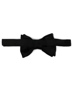 Fliege aus Satin - Schwarz
