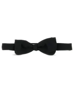Fliege aus Satin - Schwarz