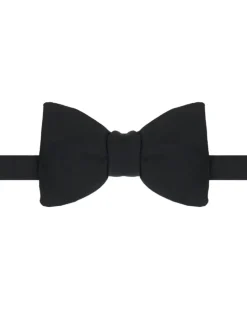 Fliege aus Satin - Schwarz