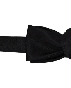 Fliege aus Seide - Schwarz