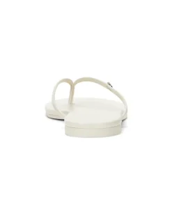 Flip-Flop Raquel aus Leder White