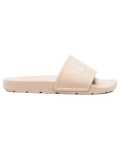Flip-Flops mit Logo - Nude