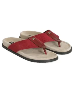 Flip-Flops mit Logo - Rot