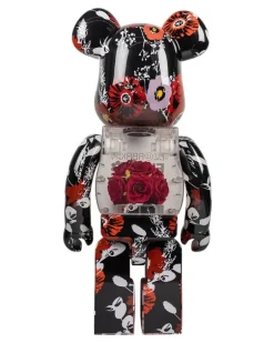 Flora Bearbrick 1000% Figur - Schwarz