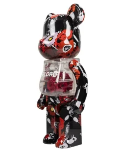 Flora Bearbrick 1000% Figur - Schwarz