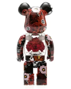 Flor@ BE@RBRICK 400% Figur - Schwarz