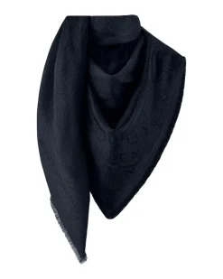 Flower And Straps Tuch Black