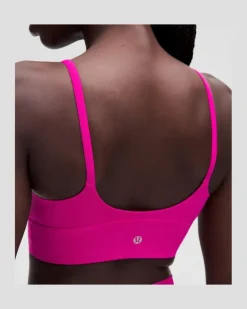 Focuser BH mit U-Ausschnitt Leichter Halt für A/B-Cups für Frauen – Größe in Pink Flare