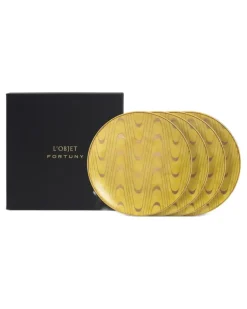 Fortuny Apollo Teller (4er-Set) - Gold