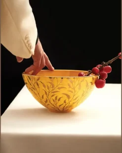 Fortuny Orfeo Schale (23cm) - Gelb