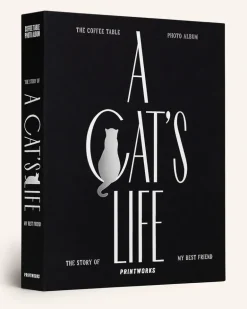 Fotoalbum A Cats Life schwarz
