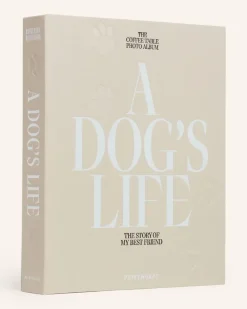 Fotoalbum A Dogs Life beige Creme
