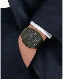 F-80 Tonneau Chronograph 41mm - Schwarz