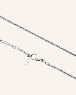 Fußkette Aus Edelstahl silber