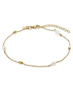 Fußkette Gelbgold