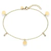 Fußkette Gold