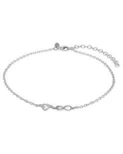 Fußkette Silber