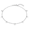 Fußkette Silber