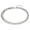 Fußkette Silber