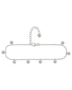 Fußkette Silber