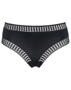 Gabby Graphic Tanga-Slip - Blau