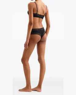 Gabby Graph Tanga - Schwarz