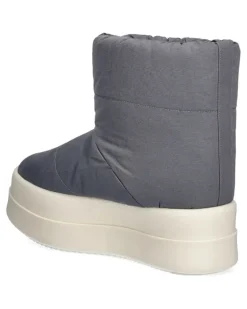Gefütterte Stiefel - Grau