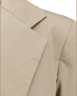 Geknöpfter Anzug mit Taschen - Nude