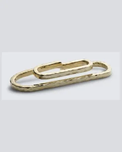 Geldklammer Michael's aus 10kt Gelbgold