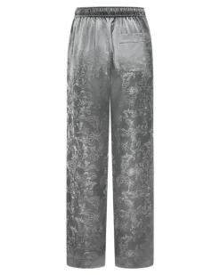 Gemusterter Pyjama - Grau
