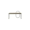 Gepolsterte Bank Angui - Beige - Recyceltes Polyester