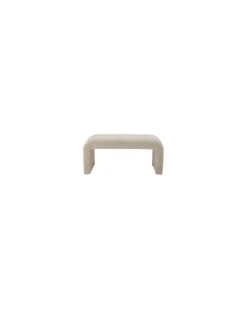 Gepolsterte Bank Bobbie - Beige - Schlingenpol