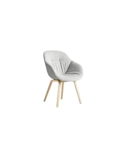 Gepolsterter Sessel About a chair - Holz natur - Eiche, mattlackiert - Designer Hee Welling