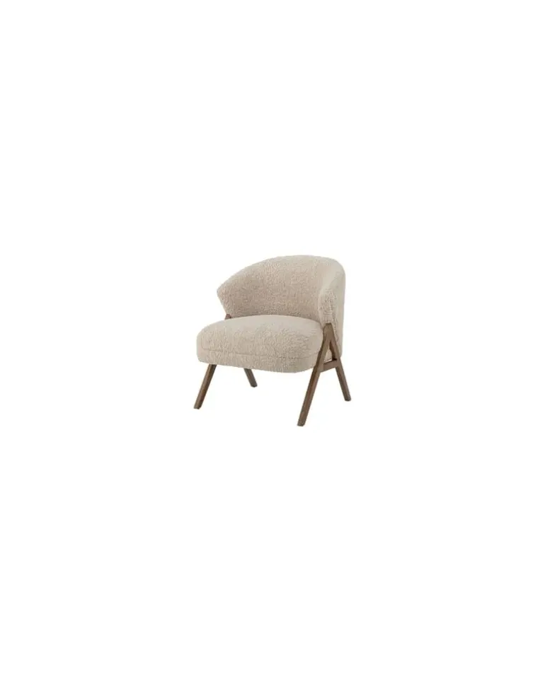 Gepolsterter Sessel Camino - Beige - Schlingenpol