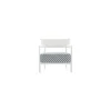 Gepolsterter Sessel Cara - Blau - Polyurhethan - Designer Philippe Starck