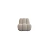 Gepolsterter Sessel Toe - Beige - Schlingenpol - Designer Tommy Hyldahl