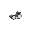 Gepolsterter Sessel Tube - Schwarz - Polyurethan-Schaum - Designer Joe Colombo