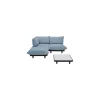 Gepolstertes Gartensofa Paletti - Blau - Olefin Stoff