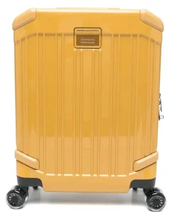 Gerippter Pop Koffer - Gelb