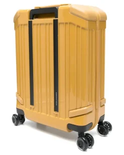 Gerippter Pop Koffer - Gelb