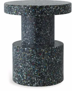 Gesprenkelter Bit Hocker - Schwarz