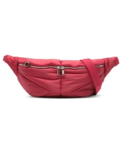 Gesteppte Gürteltasche - Rot