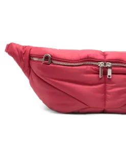 Gesteppte Gürteltasche - Rot