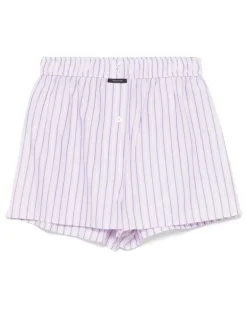 Gestreifte Boxershorts - Violett