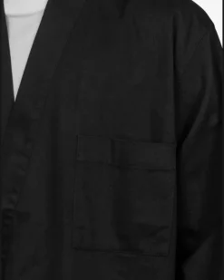Gewickelter Kimono - Schwarz