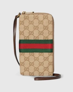 GG Hülle für IPhone mit Riemen Beige
