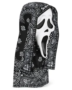 Ghostface® Maske mit Paisley-Print - Weiß