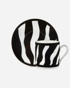 Gift Box With 2 Porcelain Espresso Cups With Saucers - Espressotassen Multicolor