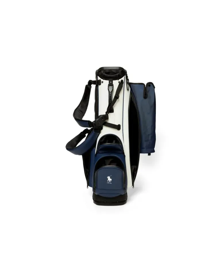 Golftasche mit Ständer und Logostickerei Blue